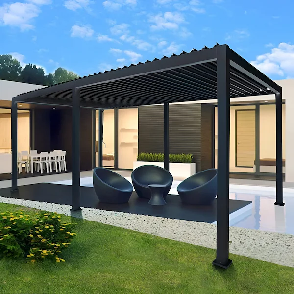 diseño pérgola exterior