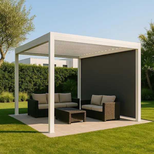 pérgola jardín 3x4