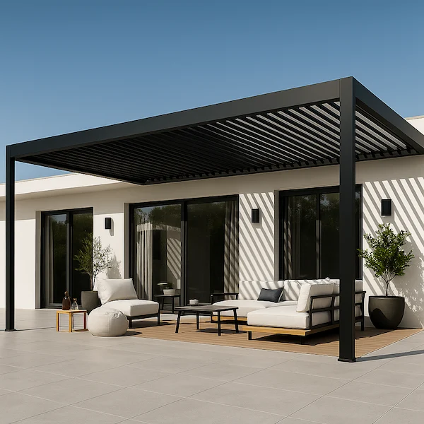 pérgola lama orientable 4x7