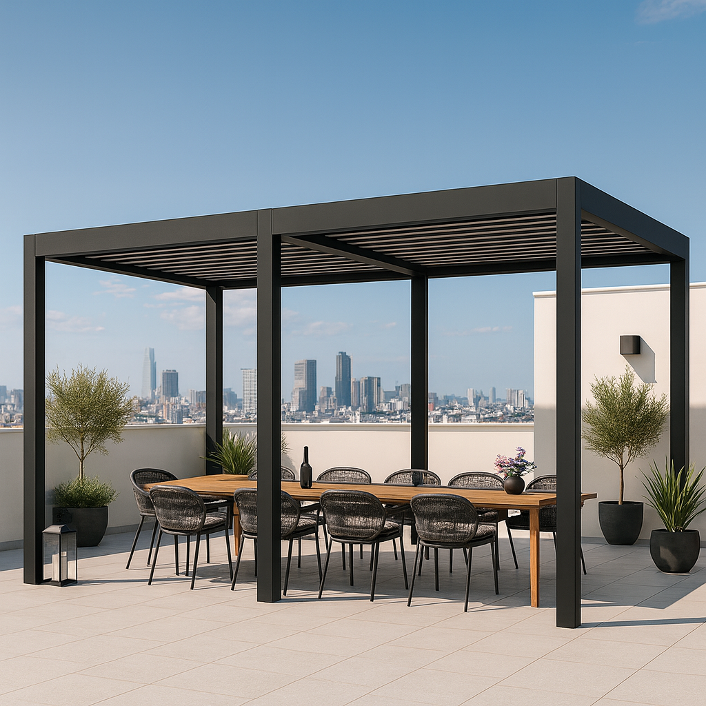 bioclimática ático 3x5